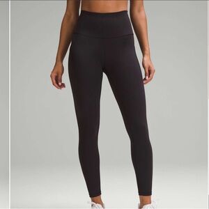 Lululemon Women’s Wunder Train High-Rise Tight with Pockets 25" Black Size 6